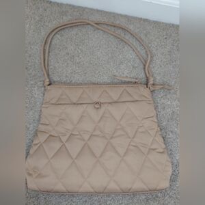 Vera Bradley Elegant Tan Quilted Women's Bag